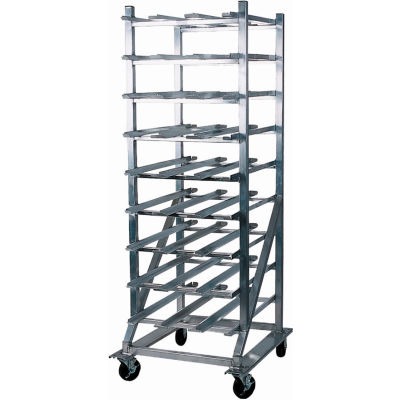 Winholt® CR-162 M-aluminium pleine taille peut distribution Rack, 162 (#10 canettes), 216 (boîtes #5)