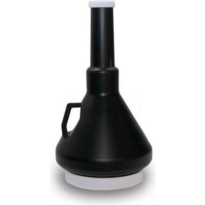 Entonnoir de King® Quart de 1-1/3 Double entonnoir plafonnés - Noir - 32125