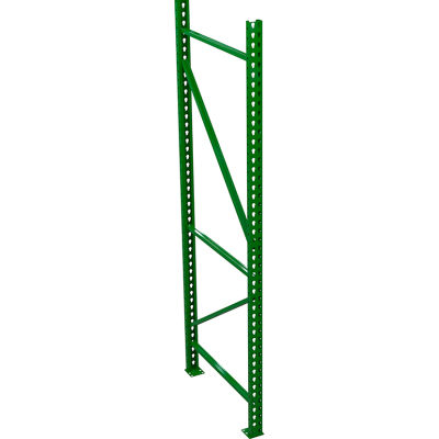 Husky Rack - Wire Pallet Rack Teardrop Upright Frame - 36 H "D x 96 »