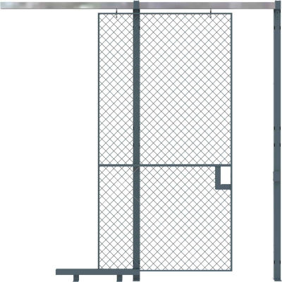 Husky Rack & Wire EZ Wire Mesh Partition Sliding Door - 4'Wx10'H