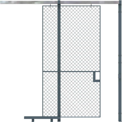 Husky Rack & Wire EZ Wire Mesh Partition Sliding Door - 5'Wx8'H