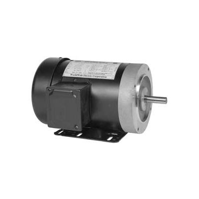 Dans le monde moteur électrique NAT13-18-56CB, GP, TEFC, REM-C, 3 PH, 56C, HP 1/3, 1800 tr/min, 0,8 FLA