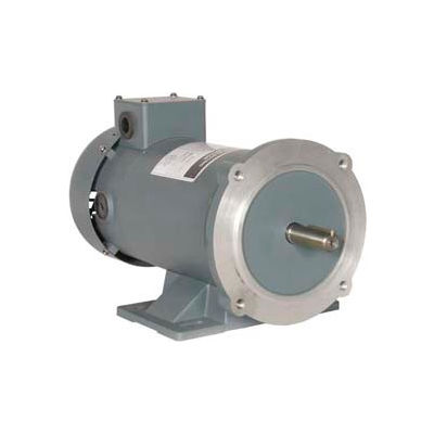 Dans le monde électrique PM DC Motor WPMDC34-18-90V-56CB, TENV & TEFC, 56C, 90V, HP 3/4, 1800 tr/min