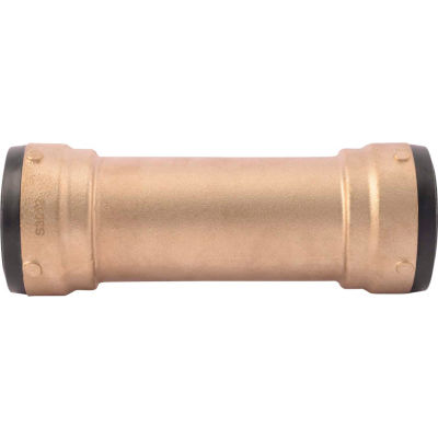 Sharkbite SB0654 - Slip Coupling - 2" x 2" - Brass - Push-Fit