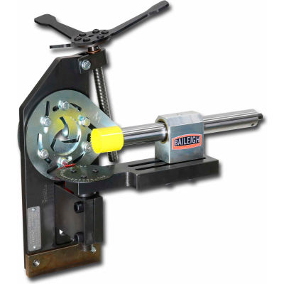 Baileigh Industrial Vice Mounted Hole Saw Tube and Pipe Notcher, 2,5 « OD, 2 rails de montage fendus
