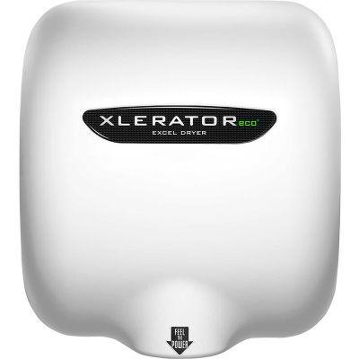 XleratorEco® Sèche-mains automatique sans chaleur, résine thermoset blanche, 110-120V