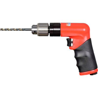 Sioux Tools Compact Drill Pistol 0,4Hp Non-Inversion 2600 RPM 1/4 » Chuck