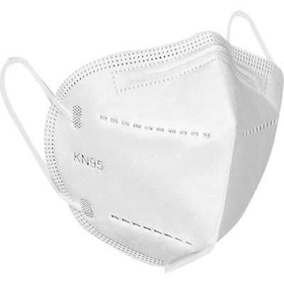 KN95 Air Purifying Disposable Face Masks, White 50/Box