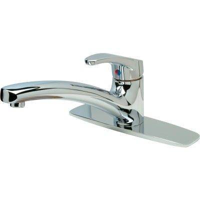 Zurn AquaSpec® Z82300-XL-CP8-HS Single Control Kitchen Faucet With Hose Spray, 2.2 GPM, Chrome