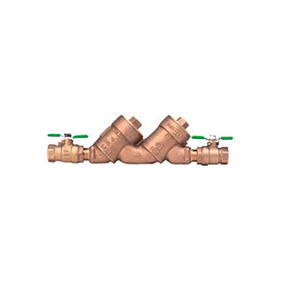 Zurn 34-950XLT2 3/4 In. FNPT x FNPT Double Check Valve Assembly - 175 PSI - Lead-Free Cast Bronze