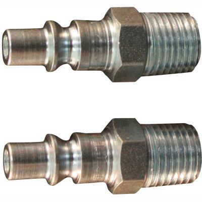 Milton s-777 A Style ARO Plug 1/4" MNPT 2 Pack
